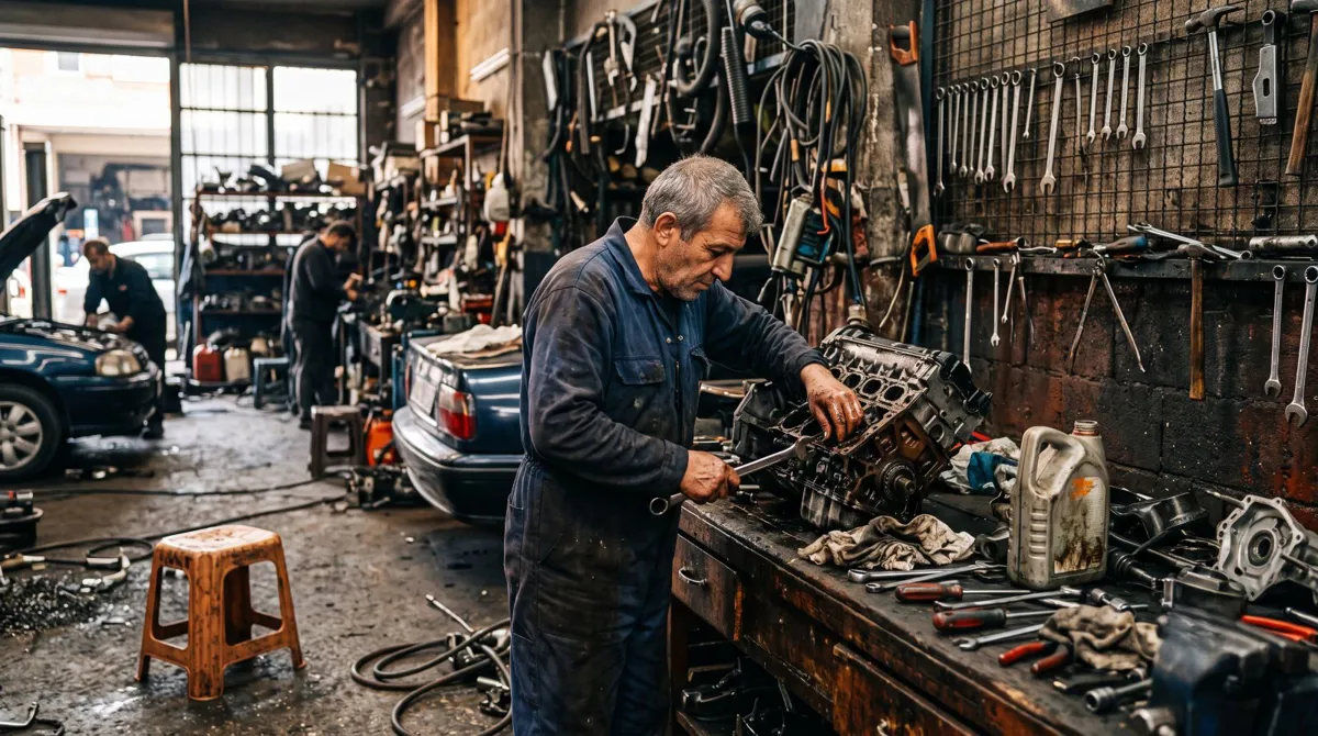 Sanayi Sitesi: Arabanın (ve Aslında Bizim) İkinci Evi