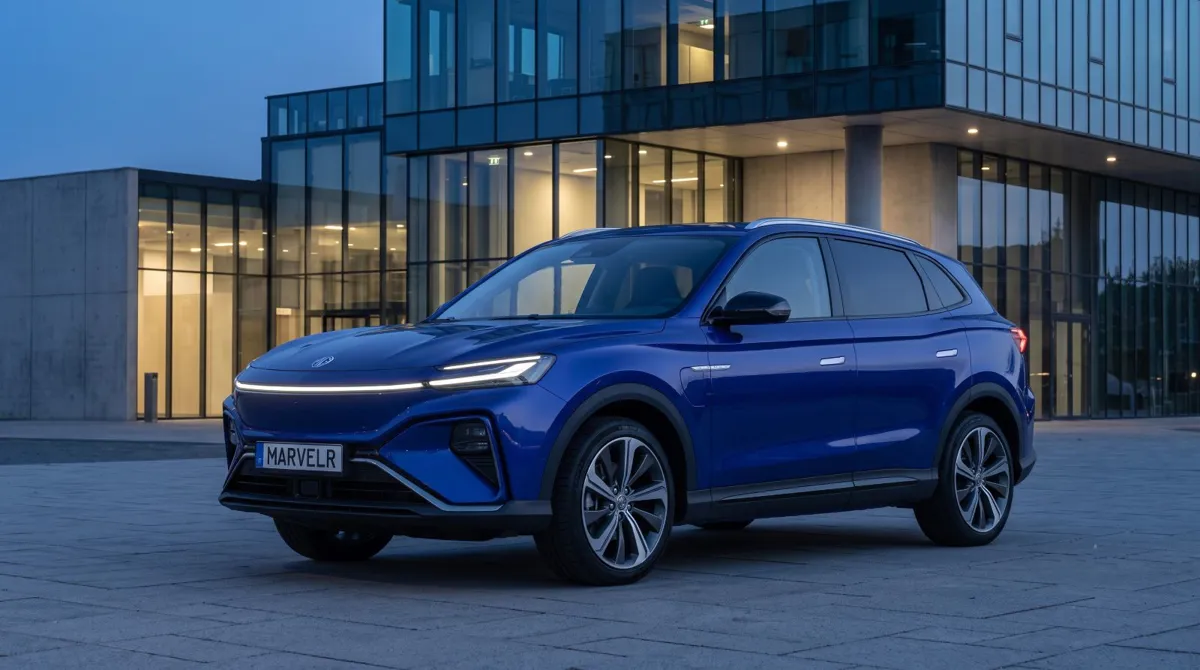 Elektrikli SUV: akıcı, sakin, teknoloji vitrini.