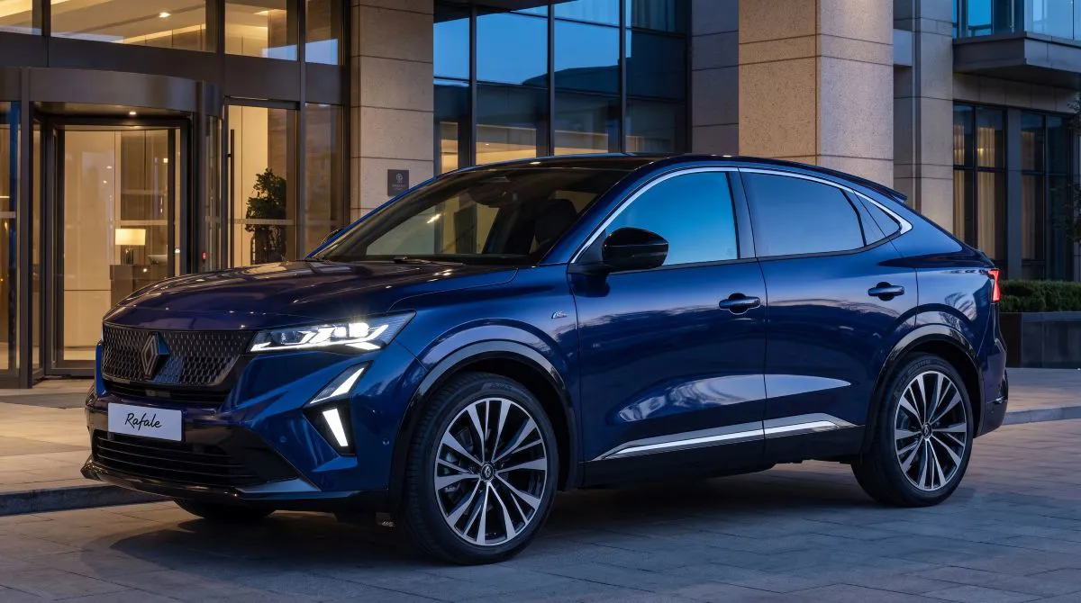 Amiral SUV: uzun, alçalan çatılı, gösterişli.