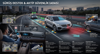 Sürüş Destek & Aktif Güvenlik (ADAS)